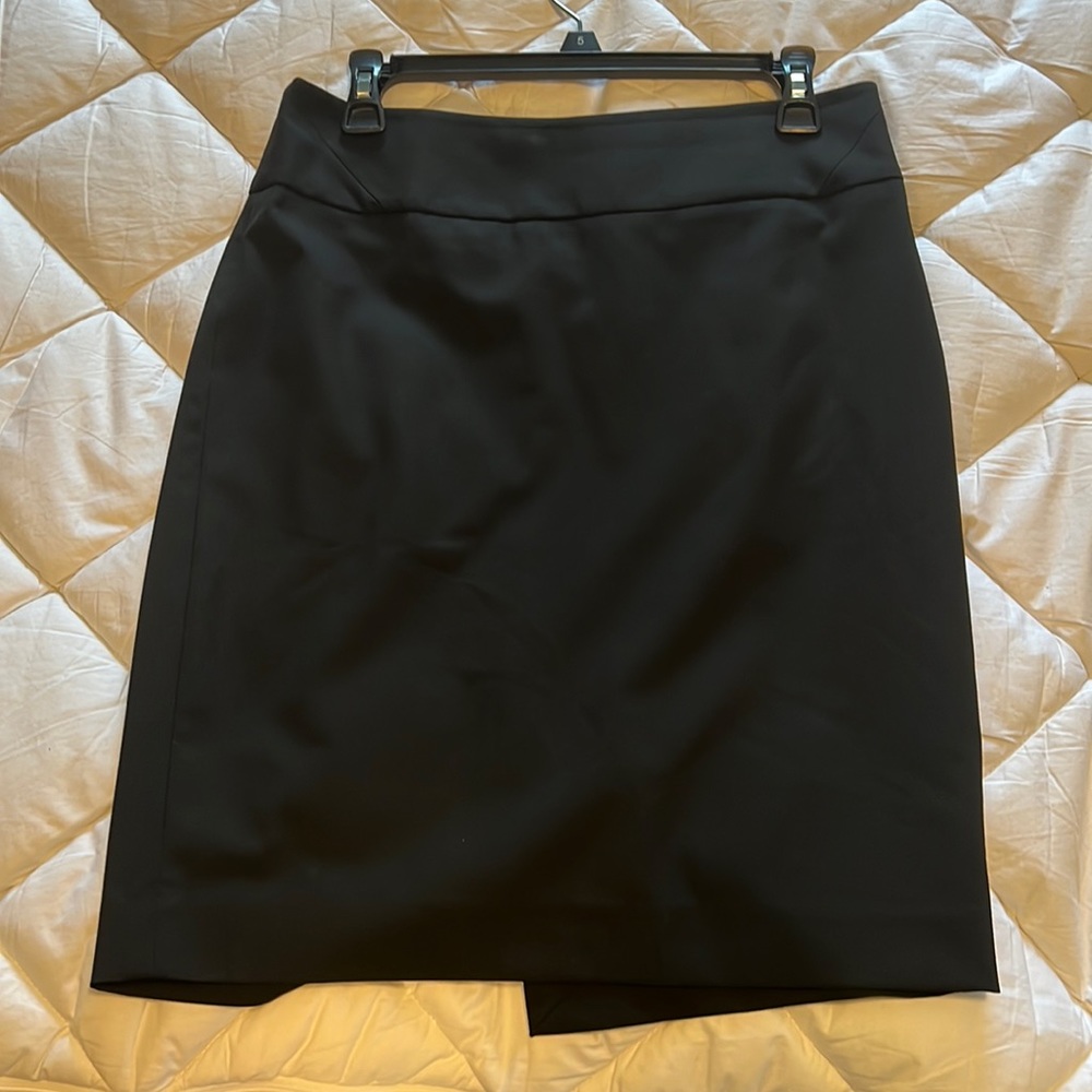 Black pencil skirt